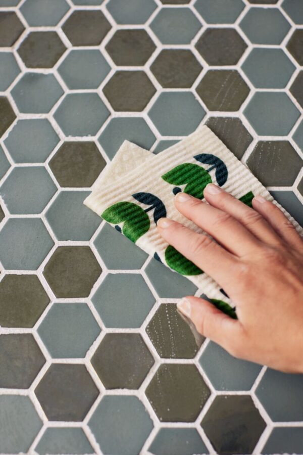 HappyEco Swedish dishcloth motief tulp