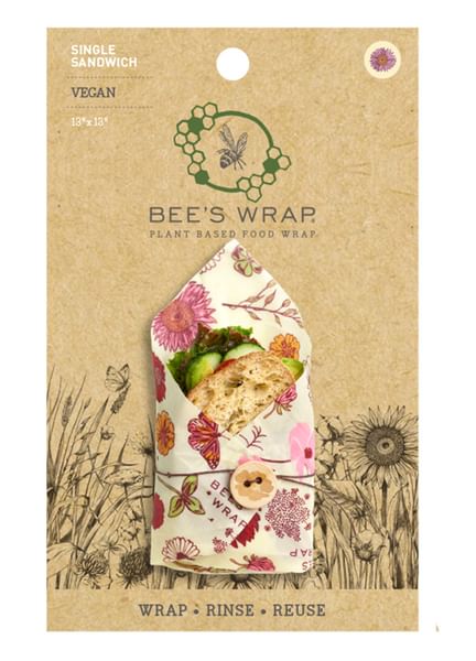 Lunchwrap vegan geen plastic nodig
