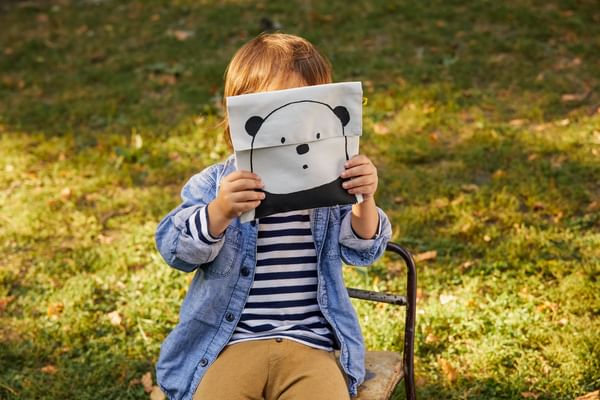 Lunchzakjes voor een nieuw schooljaar 1 Lunchzakjes panda