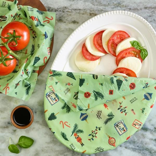 Bee's Wrap Holiday Buzz 3-pack assorted - Medium