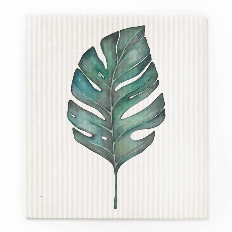 Ligarti vaatdoek monstera blad