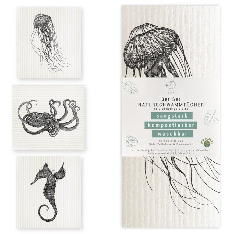Ligarti vaatdoekenset onderwater dieren
