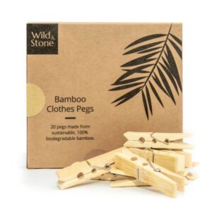 Bamboe wasknijper 20 stuks