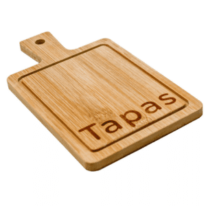 Tapas plankje van bamboe