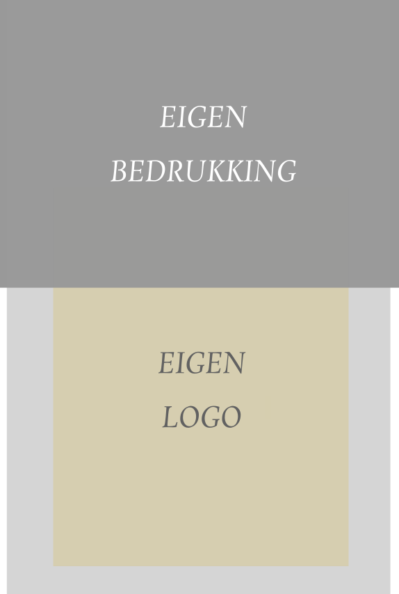Bijenwasdoeken met eigen logo 4 Zakje met header