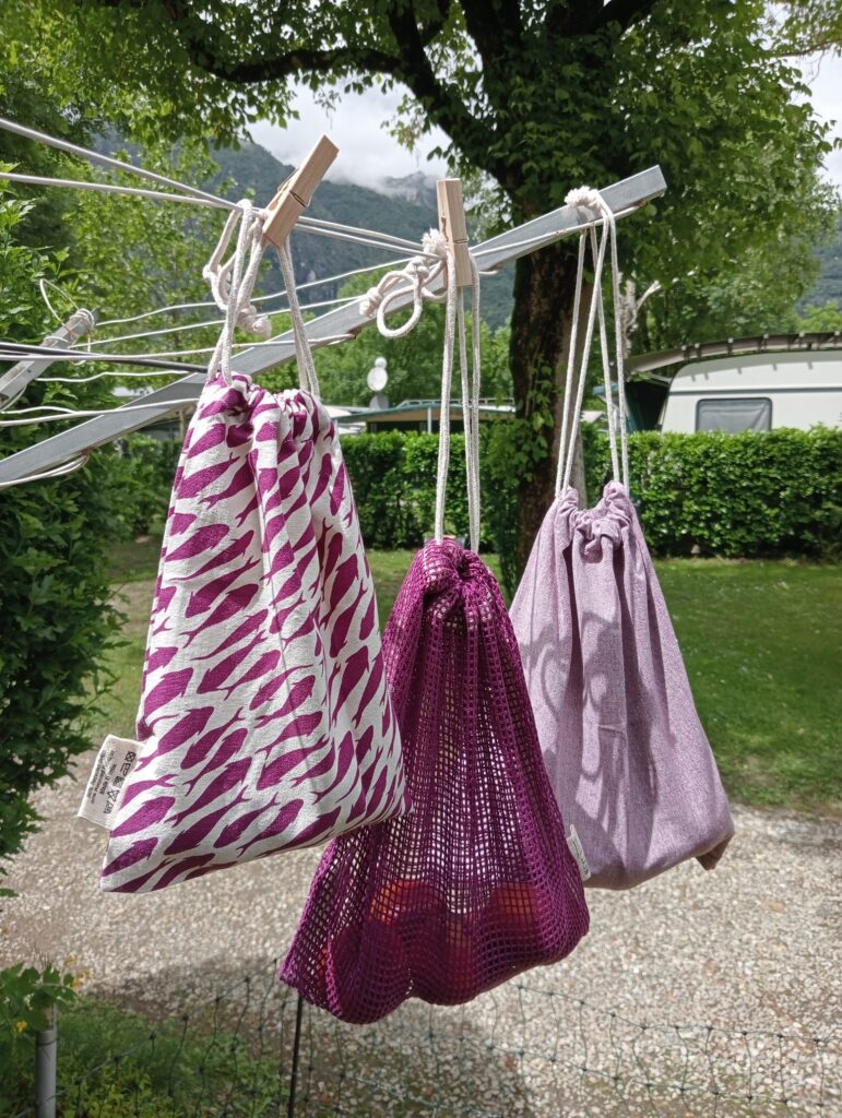 Campinglife 2: fruit- en groente zakjes 3 Zero waste campinglife
