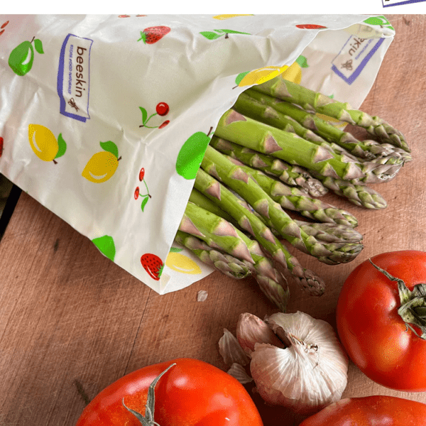 beeskin lunchzak groot (L) - Fruit - Afbeelding 3
