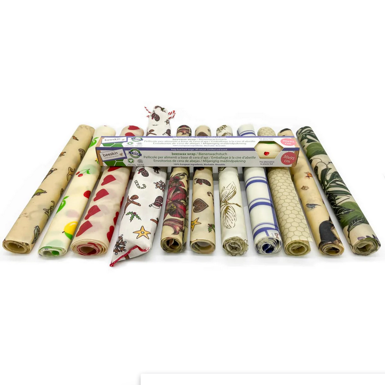 rollen bijenwasdoek met diverse motieven