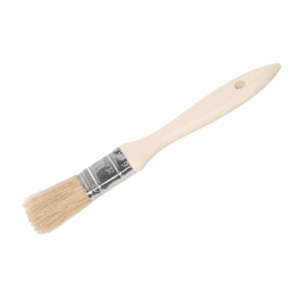 bakkwastje met houten steel