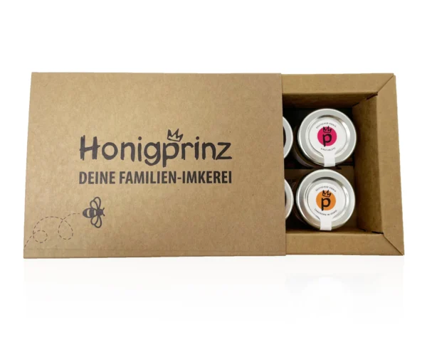 Probeerset met 6 soorten honing