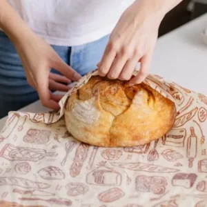 Bee's wrap® losse doek voor brood (XL) motief bakkerslaantje